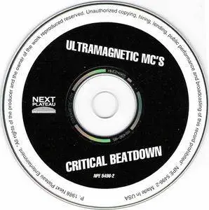 Ultramagnetic MC's - Critical Beatdown (1988) {1997 Next Plateau} **[RE-UP]**