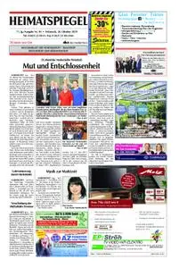 Heimatspiegel - 30. Oktober 2019