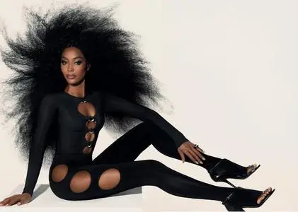 Naomi Campbell by Steven Meisel for Vogue UK March 2022
