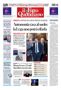 Il Fatto Quotidiano - 4 Dicembre 2024