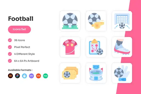 EE - Football Icons Set Z7RR8J2