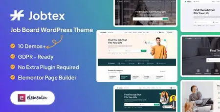 EE - Themeforest - Jobtex  Job Board WordPress Theme 46551352 v1.2.6