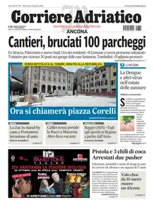 Corriere Adriatico Ancona - 20 Agosto 2025