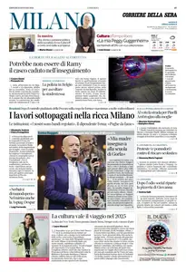 Corriere della Sera Milano - 9 Gennaio 2025