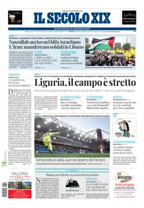 Il Secolo XIX Imperia - 29 Settembre 2024