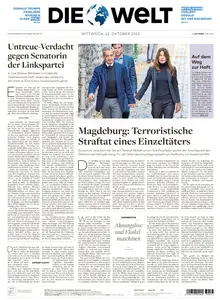 Die Welt - 22 Oktober 2025