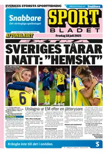 Sportbladet - 18 Juli 2025