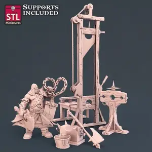 STL Miniatures Executioner Set