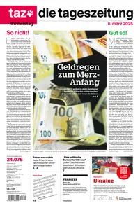 taz die tageszeitung  - 06 März 2025