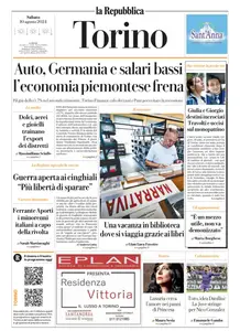 la Repubblica Torino - 10 Agosto 2024