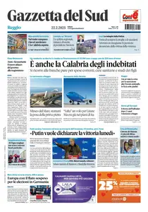 Gazzetta del Sud Reggio Calabria - 22 Febbraio 2025