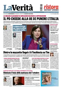 La Verita - 18 Ottobre 2024