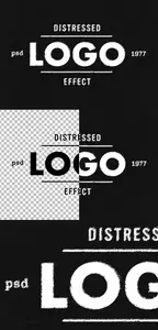 AS - Distressed Effect Mockup 382476985