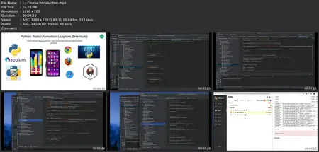 Appium And Selenium With Python From Basics To Framework.