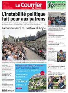 Le Courrier de l'Ouest Nord Anjou - 28 Juin 2024