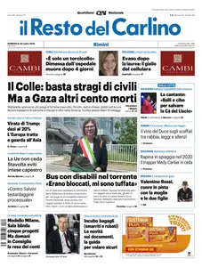 Il Resto del Carlino Rimini - 20 Luglio 2025