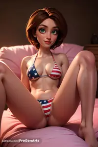 Aunt Cass - In Bikini (AI Generated)
