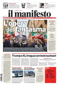 il Manifesto - 31 Ottobre 2025