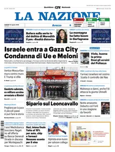 La Nazione Arezzo - 22 Agosto 2025