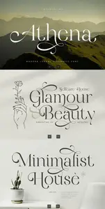 EE - Athena  Modern Luxury Cinematic Font XXM5S9N