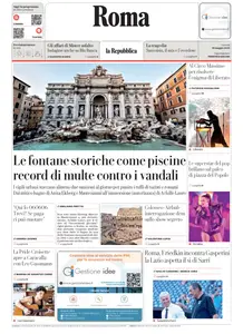 la Repubblica Roma - 29 Maggio 2025
