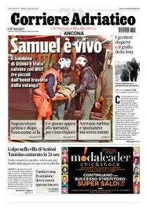 Corriere Adriatico Ancona - 21 Gennaio 2017