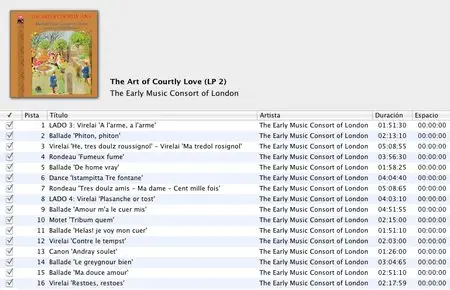 The Early Music Consort of London - The Art of Courtly Love (Box - 3 LP / FLAC)