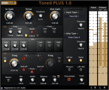 LVC-Audio TonedPLUS v1.0.0 Fixed (Win / Mac OS X)