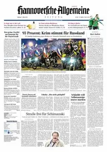 Hannoversche Allgemeine Zeitung - 17.03.2014