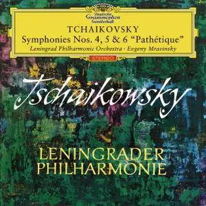 Leningrad Philharmonic Orchestra & Evgeny Mravinsky - Tchaikovsky: Symphonies Nos. 4, 5 & 6 [1960] (1974/2006/2015) [24/96]