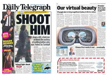 The Daily Telegraph (Sydney) – September 27, 2018