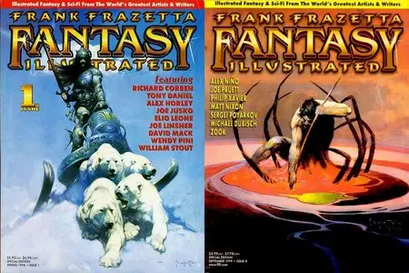 Frank Frazetta Fantasy Illustrated #1-8 Complete
