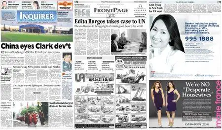 Philippine Daily Inquirer – September 24, 2007