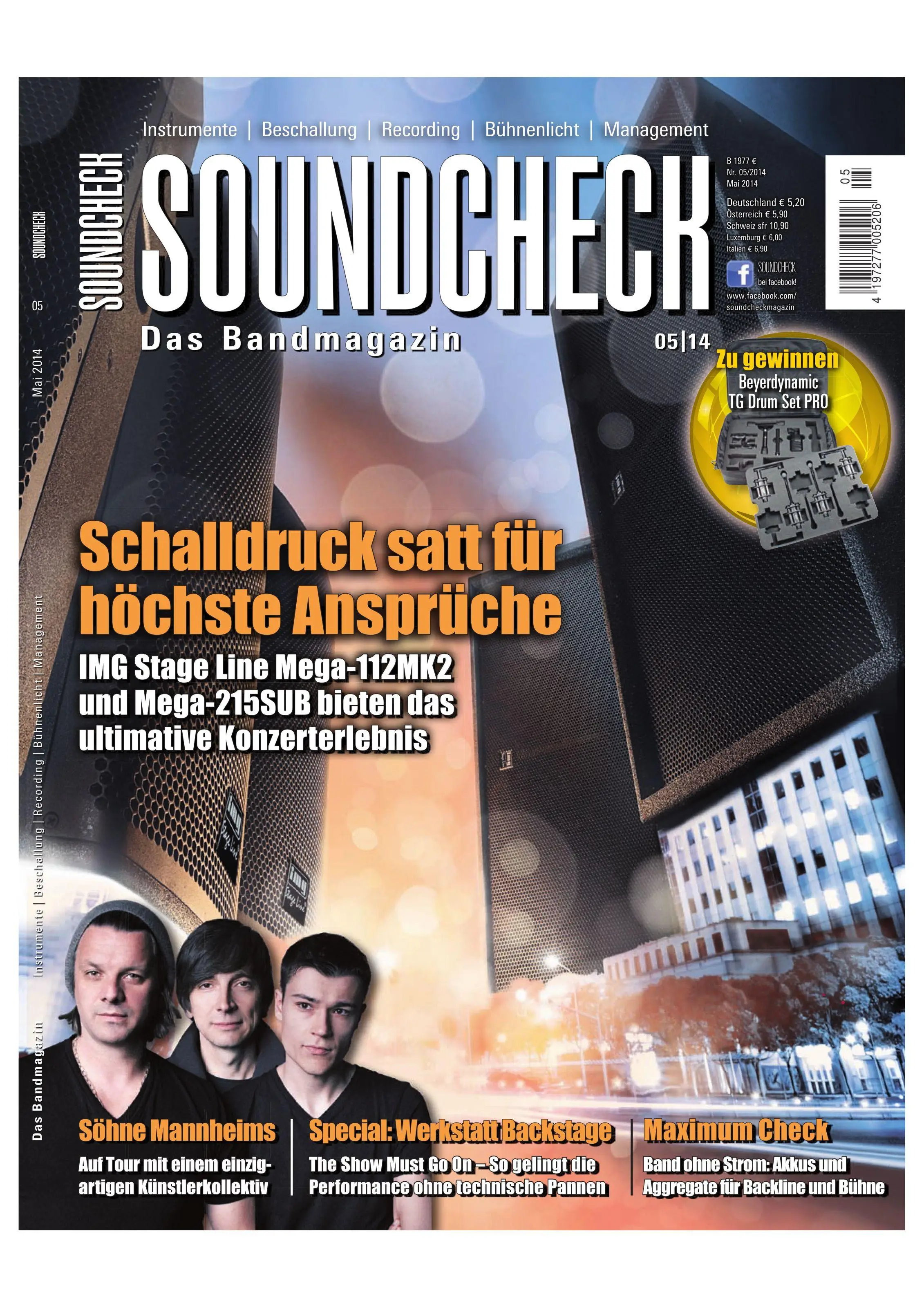 SOUNDCHECK – 14 April 2014