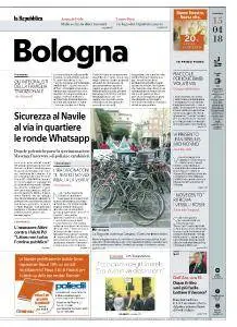 la Repubblica Bologna - 15 Aprile 2018