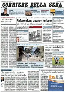 Il Corriere della Sera (22-06-09)