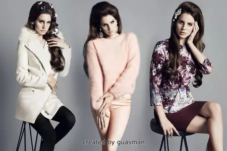 Lana Del Rey - H&M Winter 2012