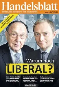 Handelsblatt vom Donnerstag/Freitag, 28./29. März 2013