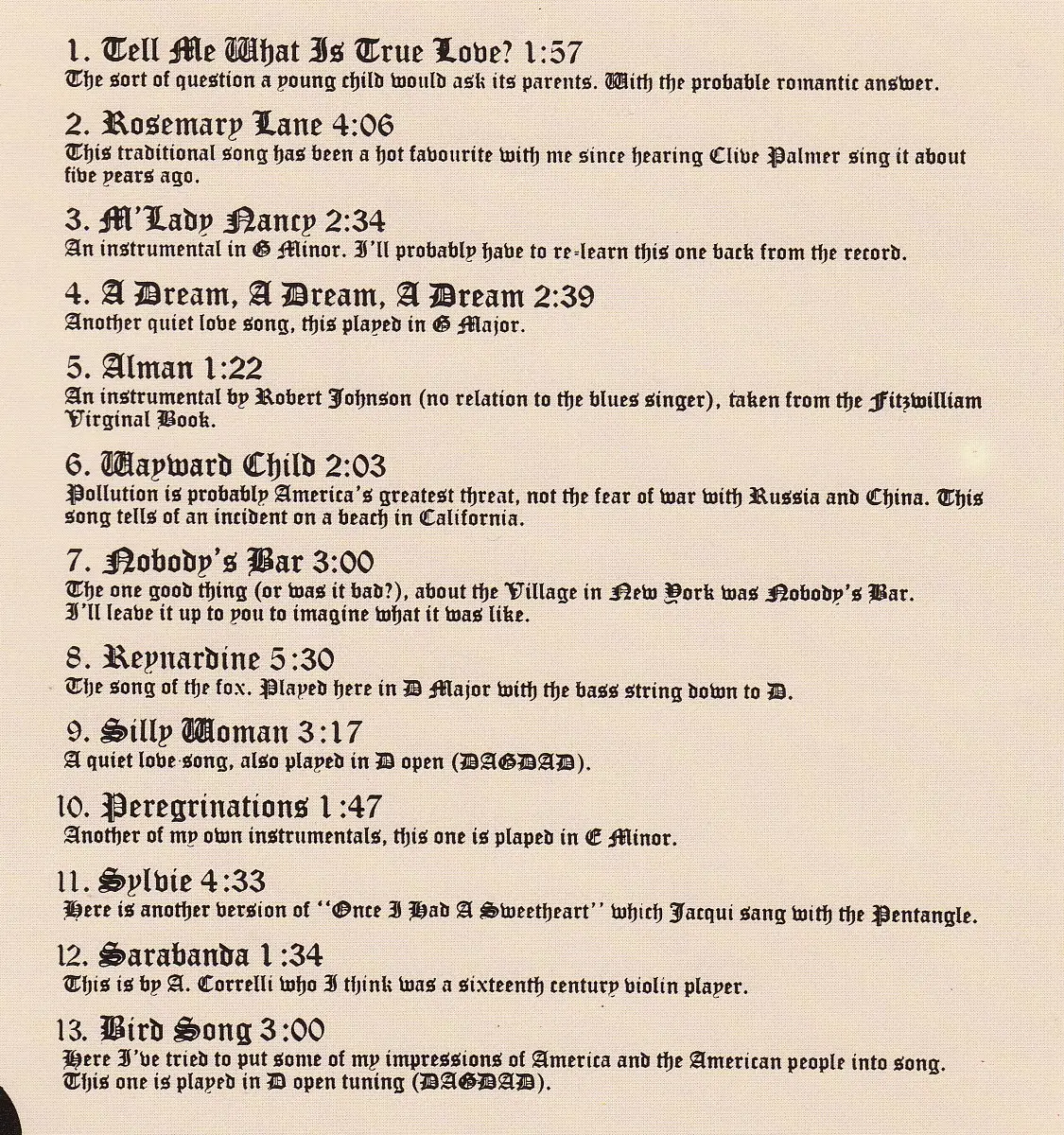 Bert Jansch Rosemary Lane 1971 / AvaxHome