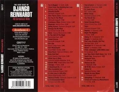 Django Reinhardt - The Very Best: 48 Greatest Hits (2007) {2 CD}