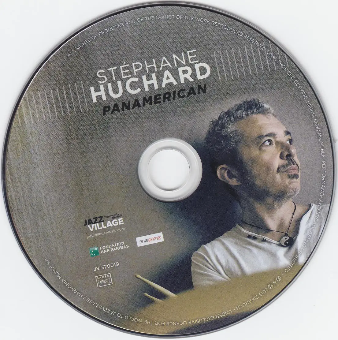 Stephane Huchard - Panamerican (2013) {Jazz Village}