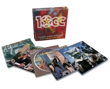 10cc - Classic Album Selection: Five Albums 1975-1978 (2012) [Box Set, 6CD]