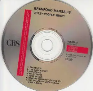 Branford Marsalis Quartet - Crazy People Music (1990) {CBS}