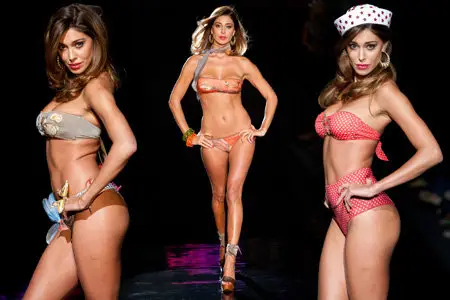Belen Rodriguez - Pinup Stars Parade, Milan September 24, 2011