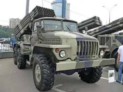 BM-21 Grad on URAL 4320 Walk Around