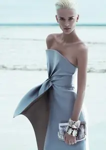 Milou Van Groesen - Giorgio Armani Spring/Summer 2012 Campaign by Mert Alas & Marcus Piggott