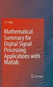 Mathematical Summary for Digital Signal Processing Applications with Matlab (Repost)