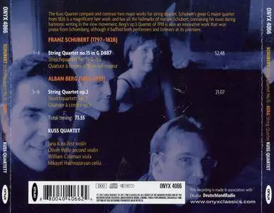 Kuss Quartet - Schubert, Berg: String Quartets (2011)