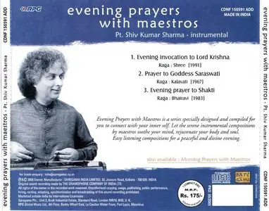 Pt. Shiv Kumar Sharma - Evening Prayers With Maestros (2005) {Saregama} **[RE-UP]**