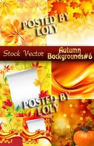Autumn backgrounds #6 - Stock Vector